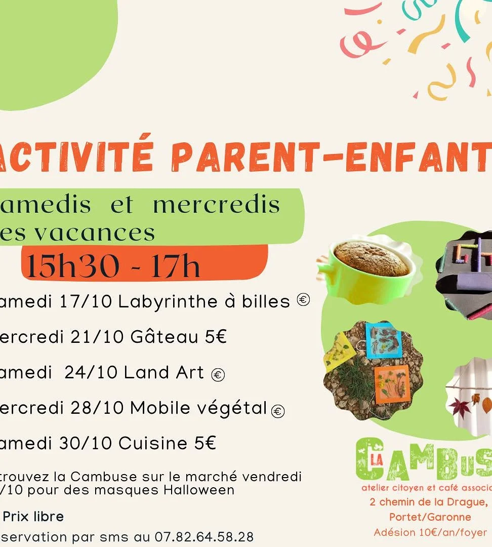 Atelier parent-enfant : Mobile végétal