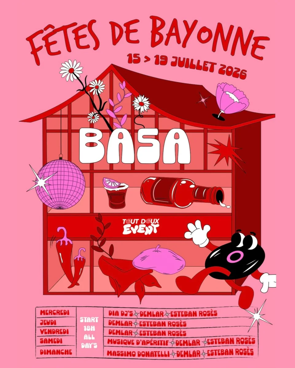 Soirées musicales aux Fêtes de Bayonne au restaurant BASA