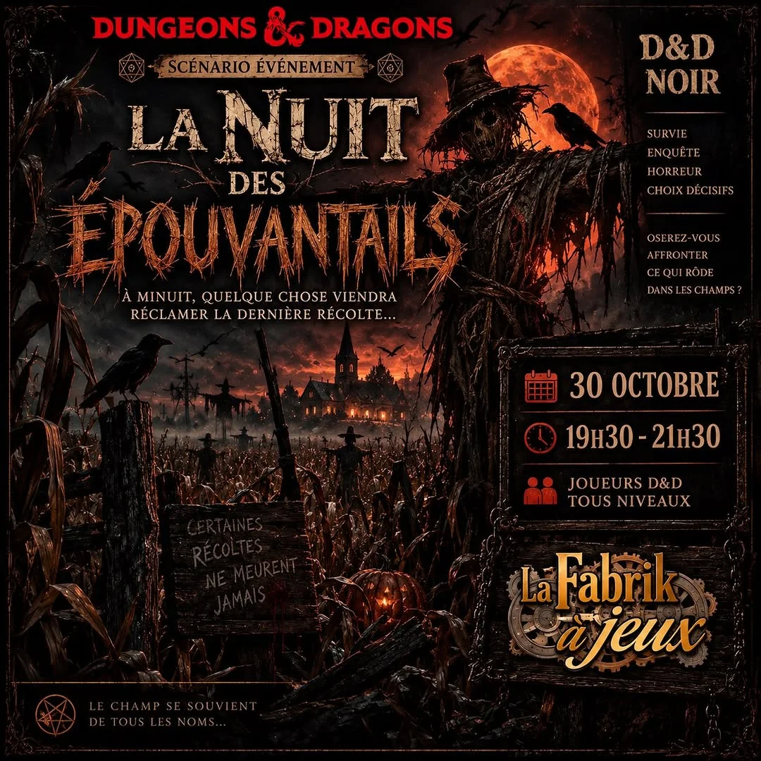 The Night of the Scarecrows - D&D Dark Event