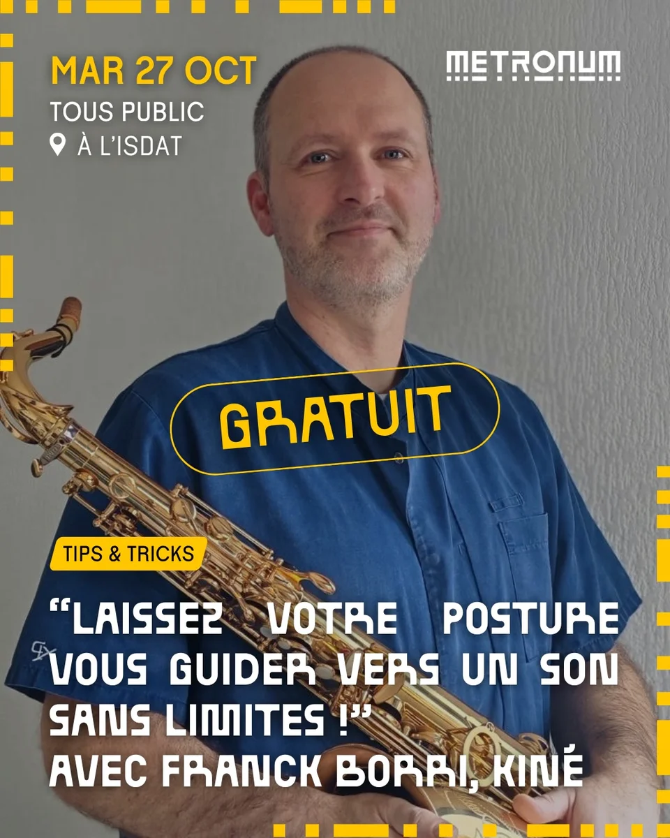 Tips & Tricks Workshop with Franck Borri, physiotherapist