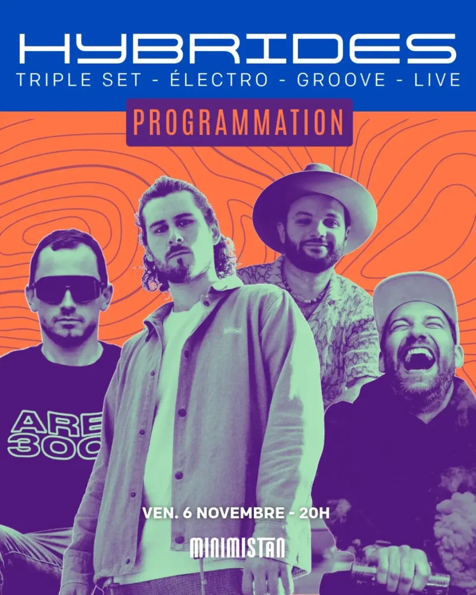 HYBRIDES: Robotnik3000, Fantaz, Mogan & Jim en el Minimistan