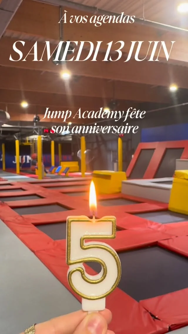 Jump Academy fête ses 5 ans : soirée spéciale (17h–20h)