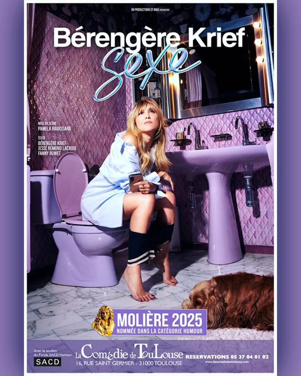 Bérengère Krief - Sexo