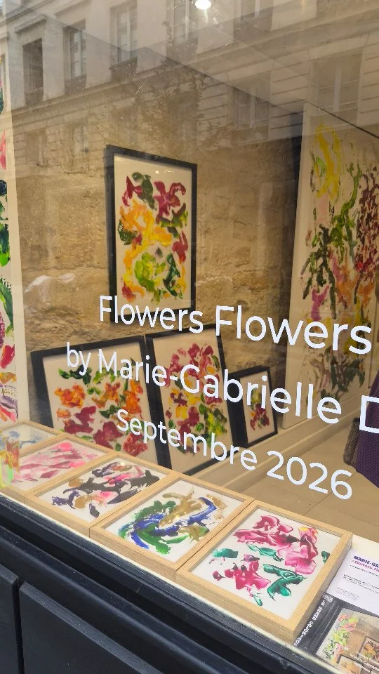 Exhibition « Flowers Flowers! » by Marie-Gabrielle Duc