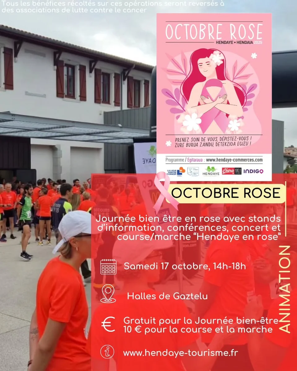Pink October - Wellness Day in Hendaye
