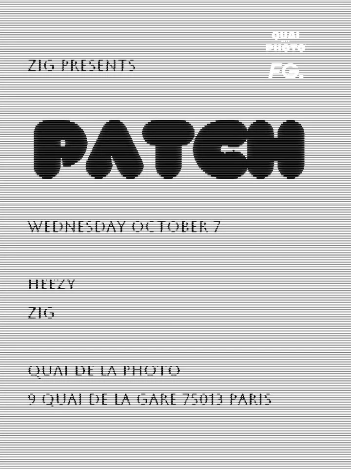 PATCH 001 - Résidence House avec ZIG & HEEZY