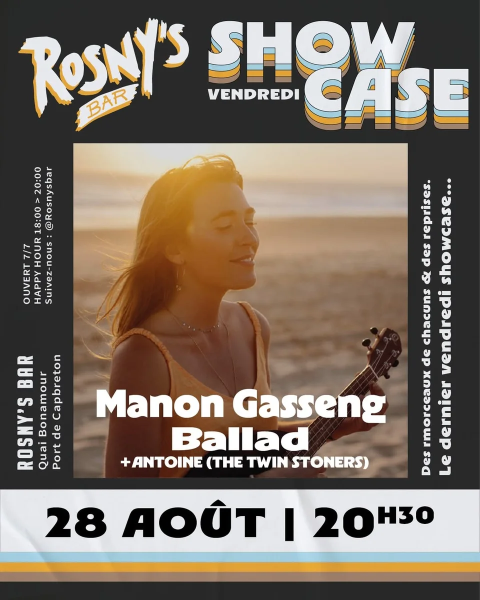 Vendredis Showcase: Last Summer Gathering at Rosny’s Bar