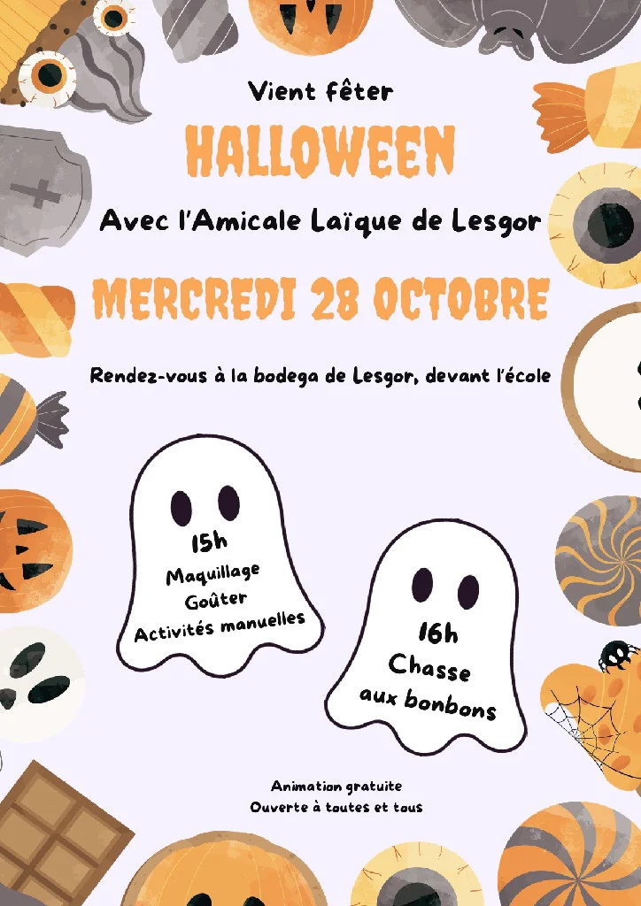 Lesgor fête Halloween