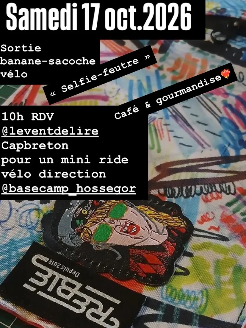Lancement de la banane-sacoche vélo