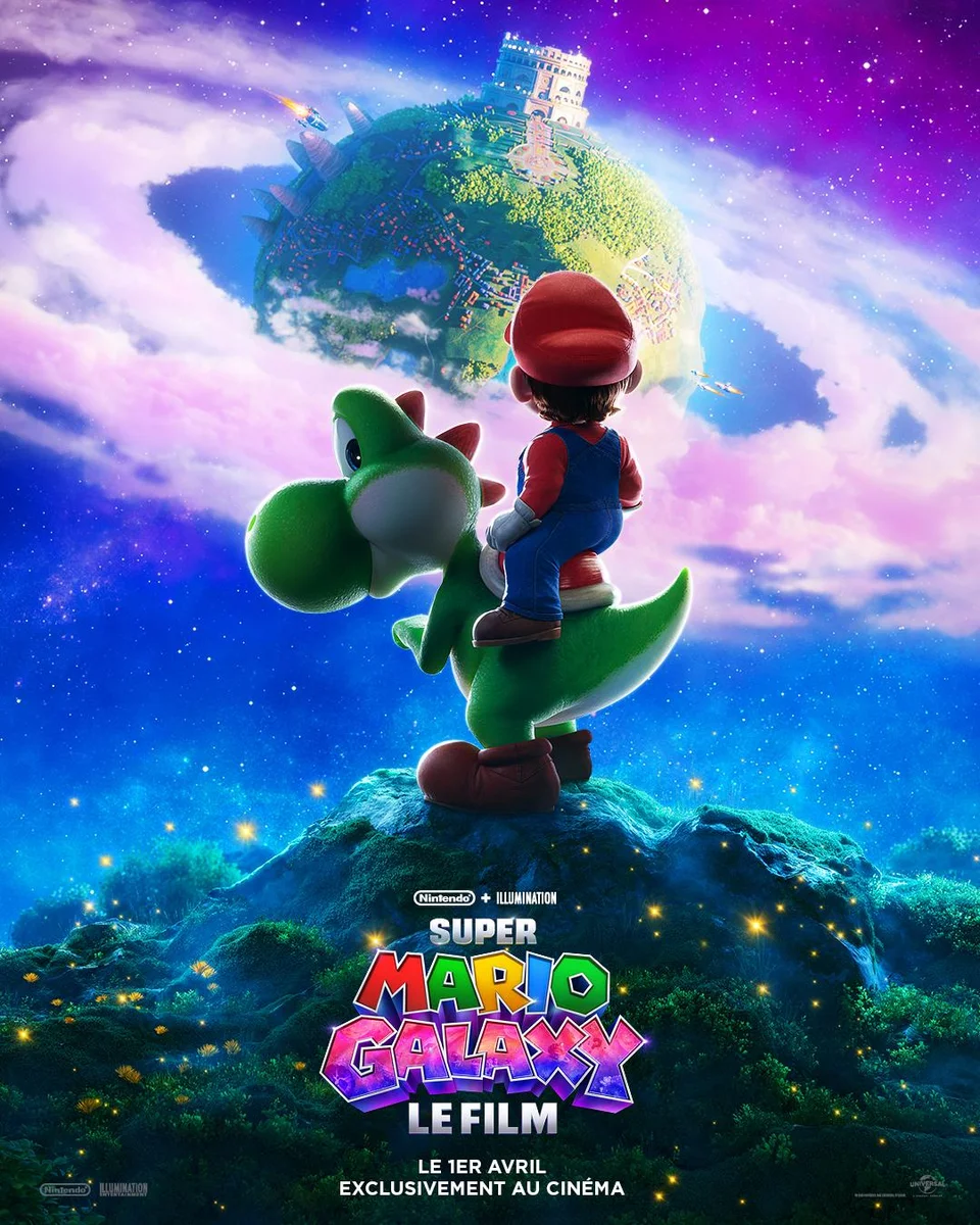 Super Mario Galaxyx : sortie au cinéma