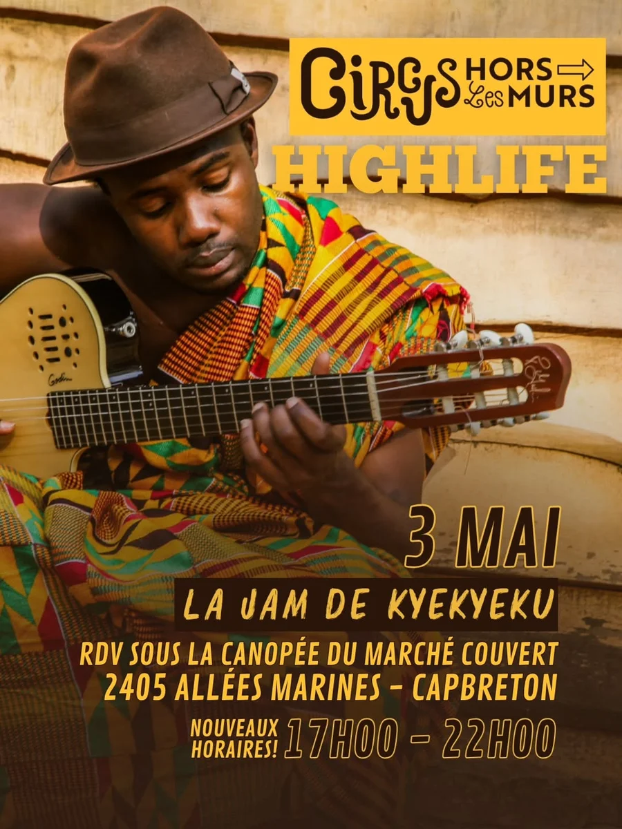 Circus Highlife : la jam de Kyekyeku (Highlife Session)