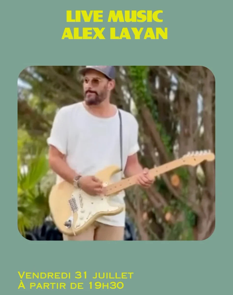 Soirée live avec Alex Layan - House/Disco Funk à La Centrale Hossegor