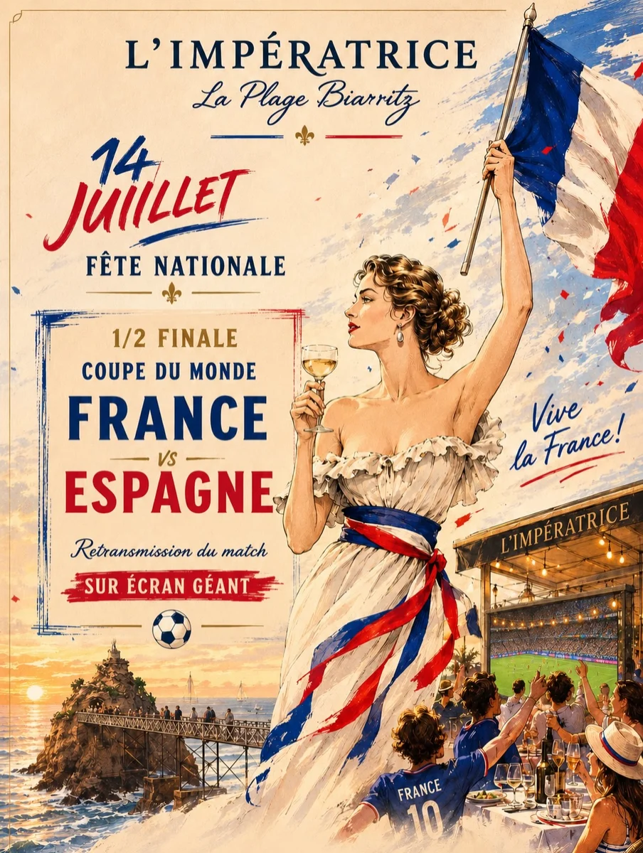 Demi-finale Coupe du Monde France vs Espagne à L’Impératrice