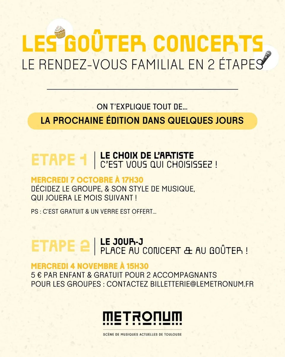 Goûter-Concert – Étape 2 : Concert & Goûter