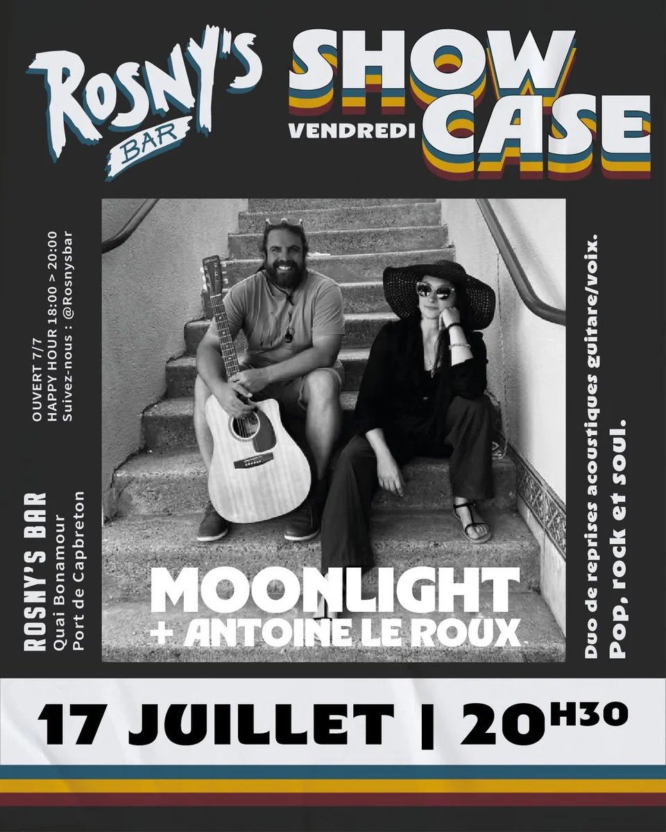 Rosny's Showcase : Moonlight + Antoine Le Roux