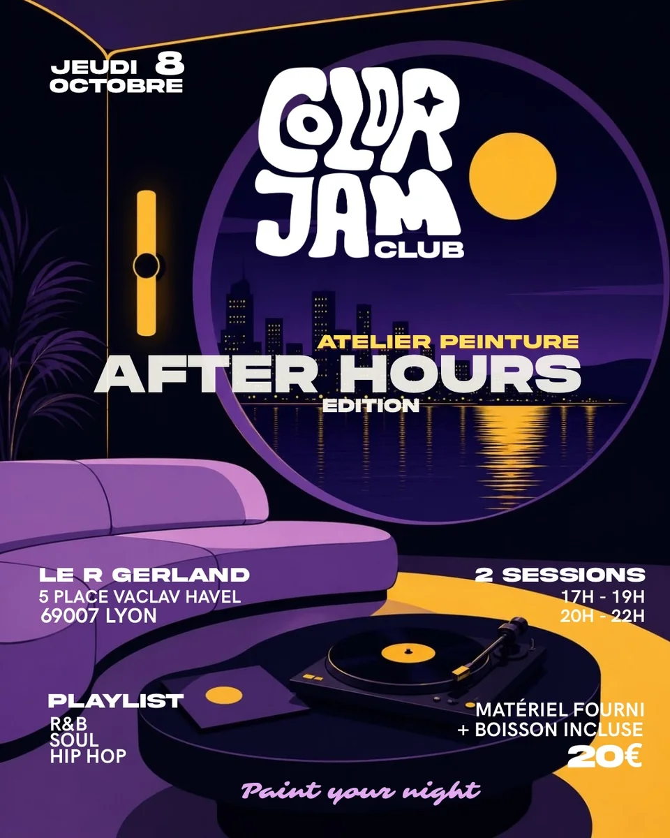 Painting workshop « After Hours » — October Edition