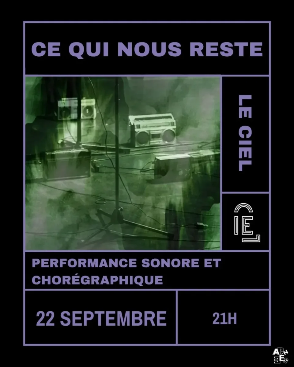 Lo que nos queda — Performance sonora y coreográfica