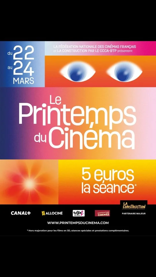Le Printemps du Cinéma : séances à 5 €