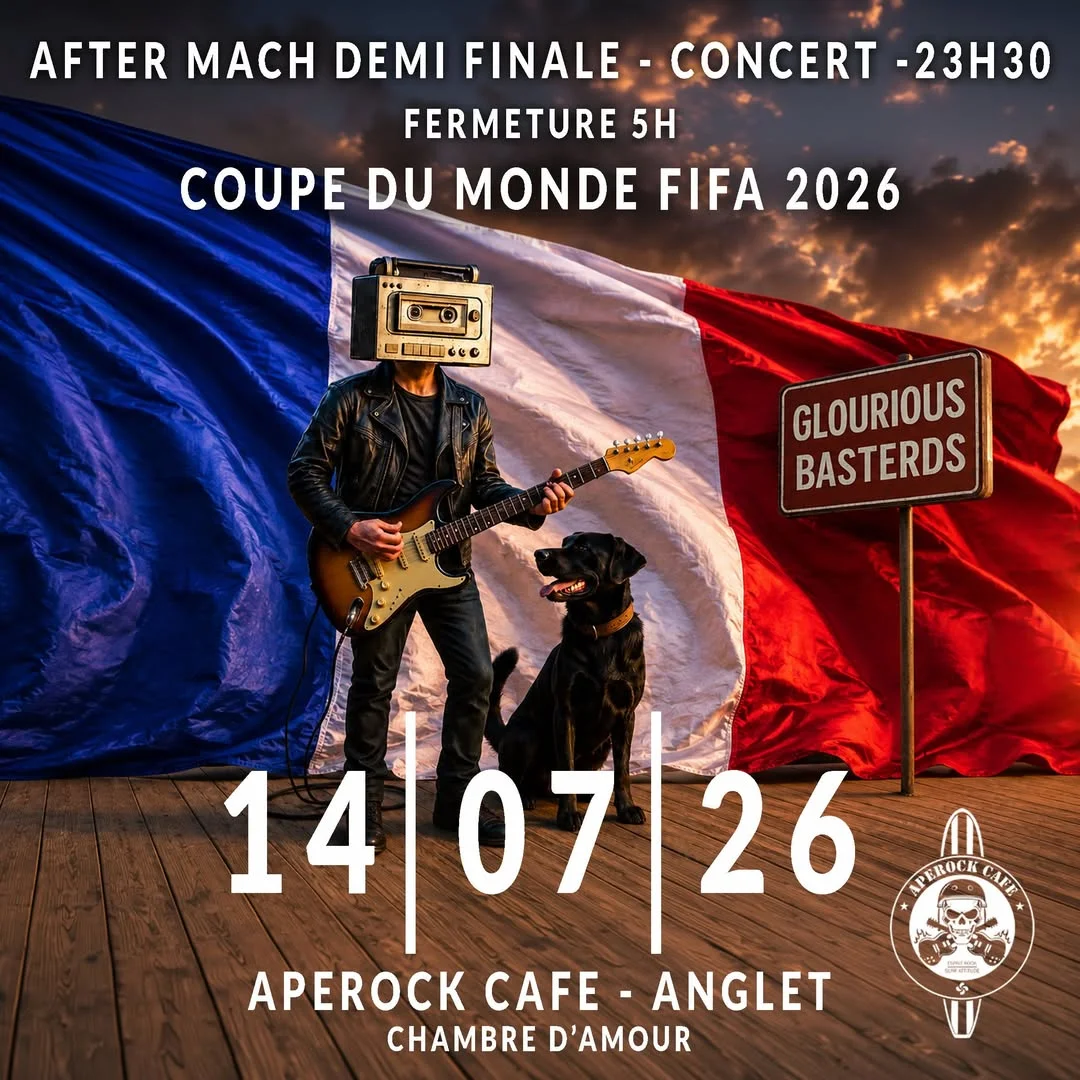 After Match Live – Glourious Basterds à l'Apérock Café