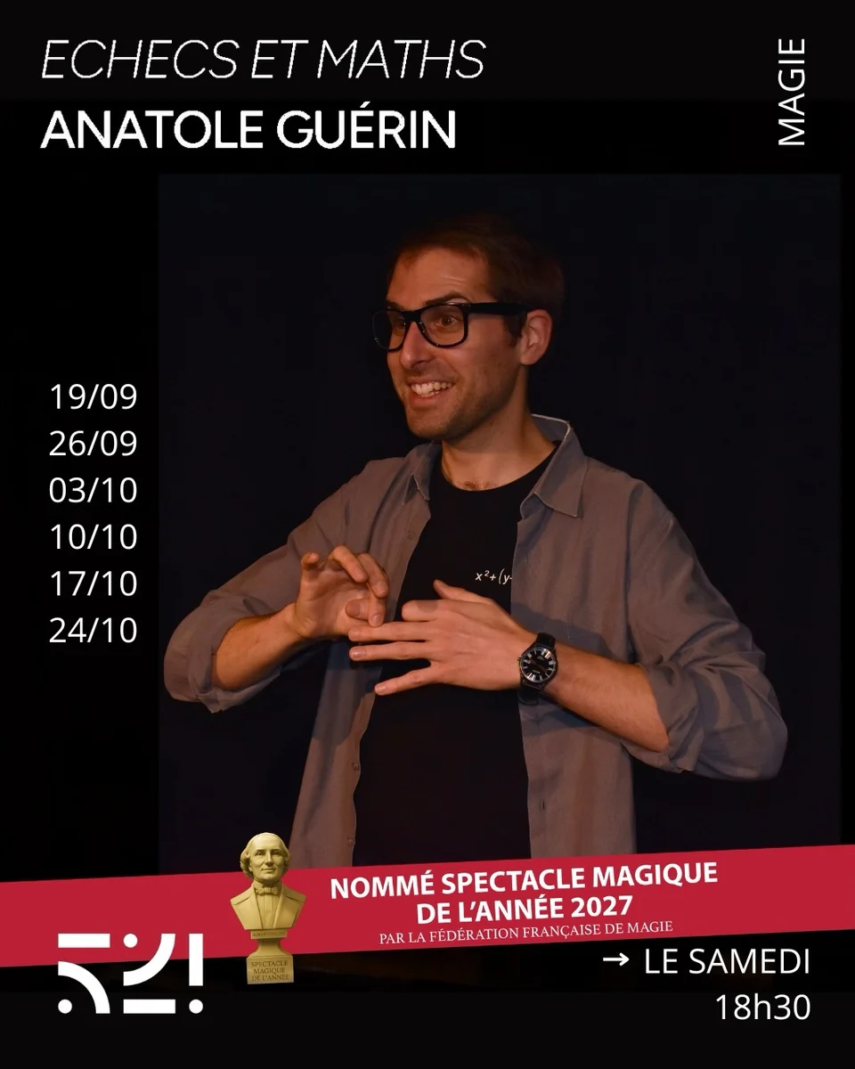 Échecs et Maths avec Anatole Guérin