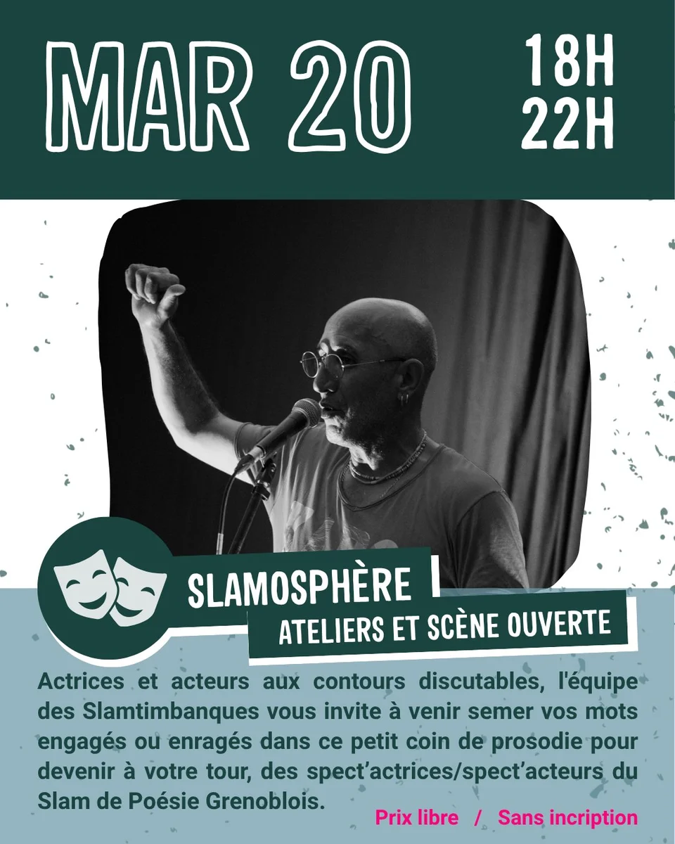 Slamosphere: Workshops and open stage