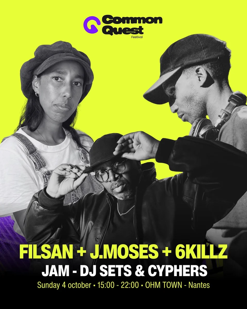 Sesión de improvisación - DJ Sets & Cyphers: FILSAN, J.MOSES & 6KILLZ