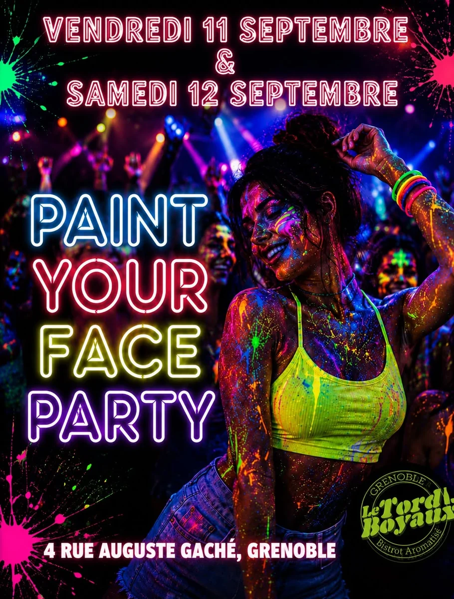 Paint Your Face Party - Sábado 12 de septiembre de 2026