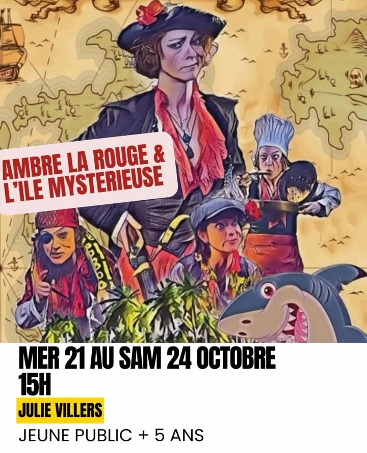 Ambre la Rouge & the Mysterious Island