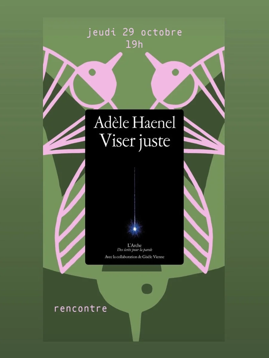 Meeting with Adèle Haenel about 'Viser juste'