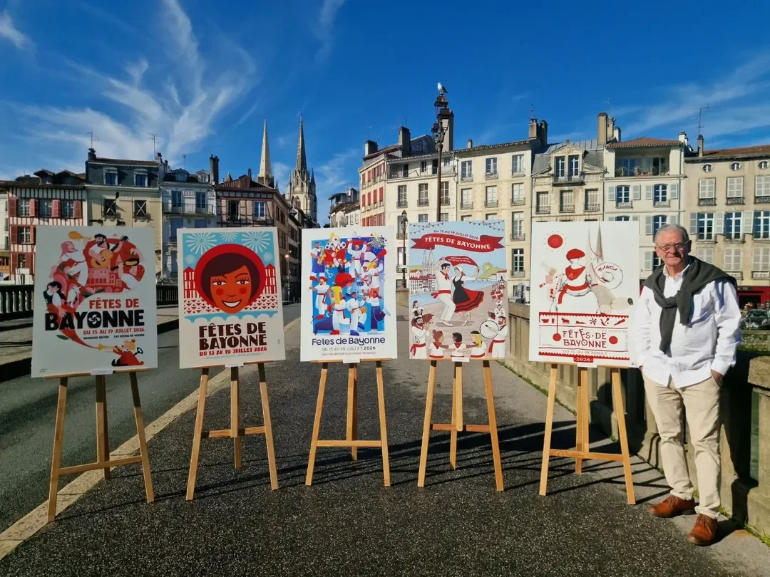Fêtes de Bayonne 2026 (dates sur les affiches finalistes)