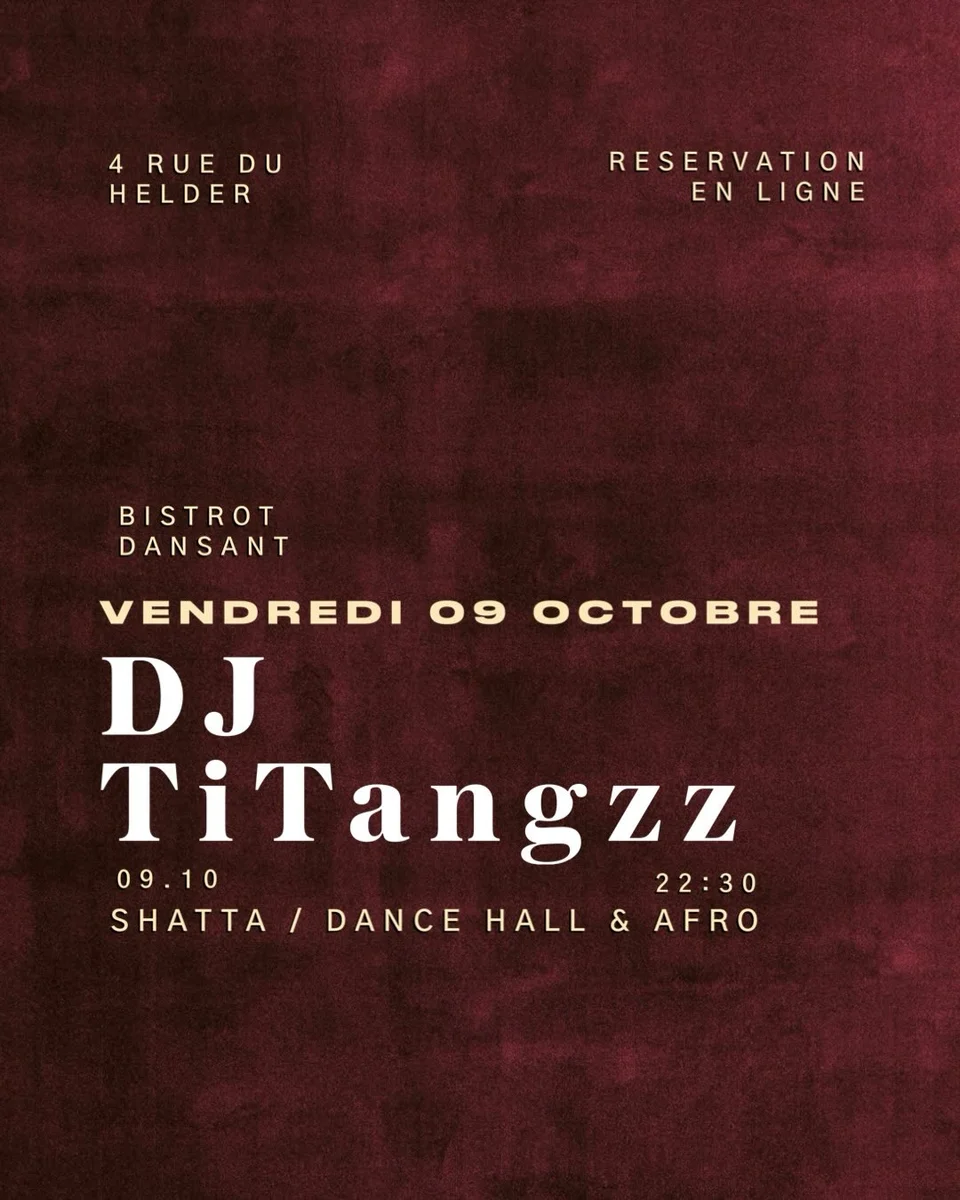 Soirée DJ avec Titangzzz