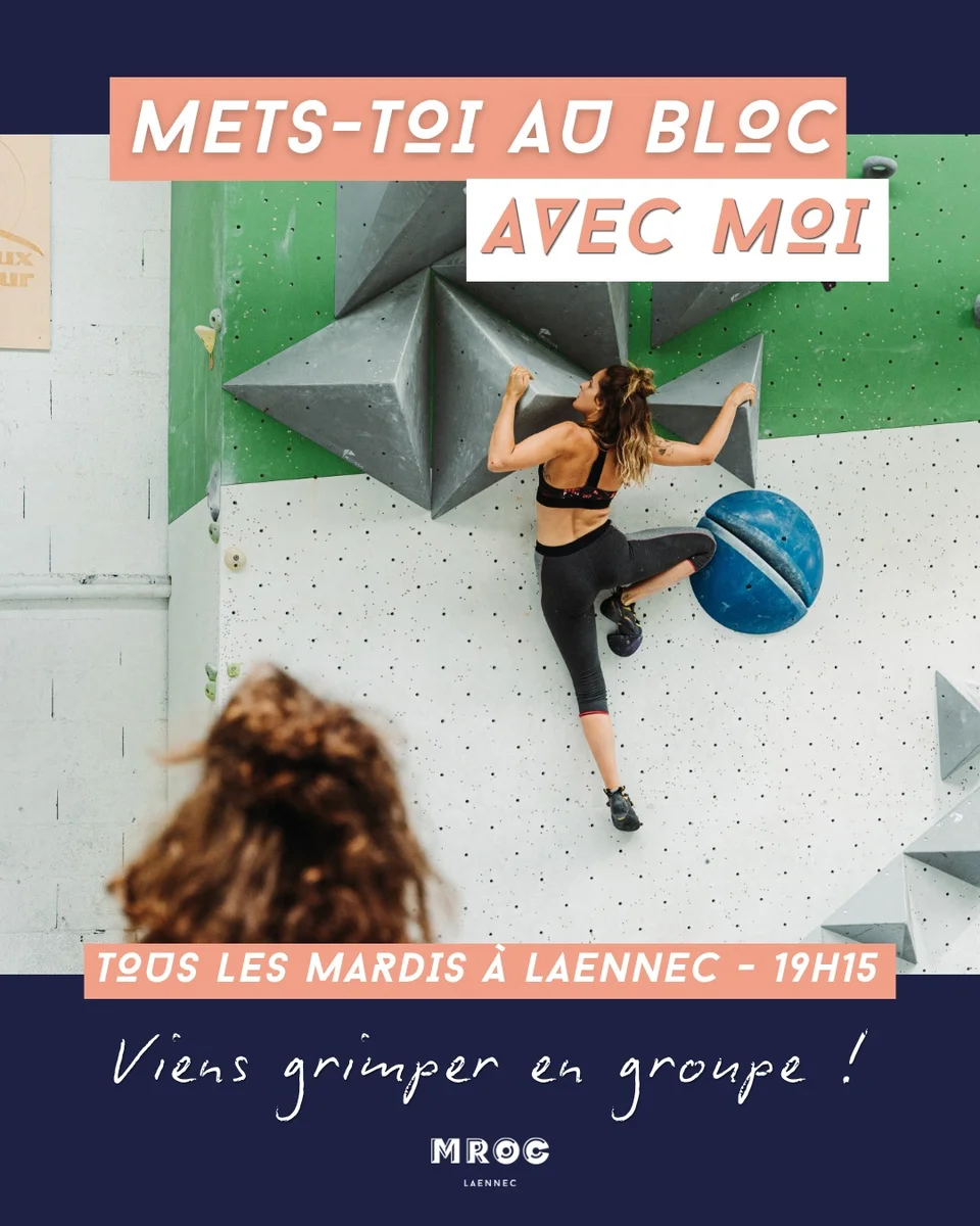 Join me for bouldering