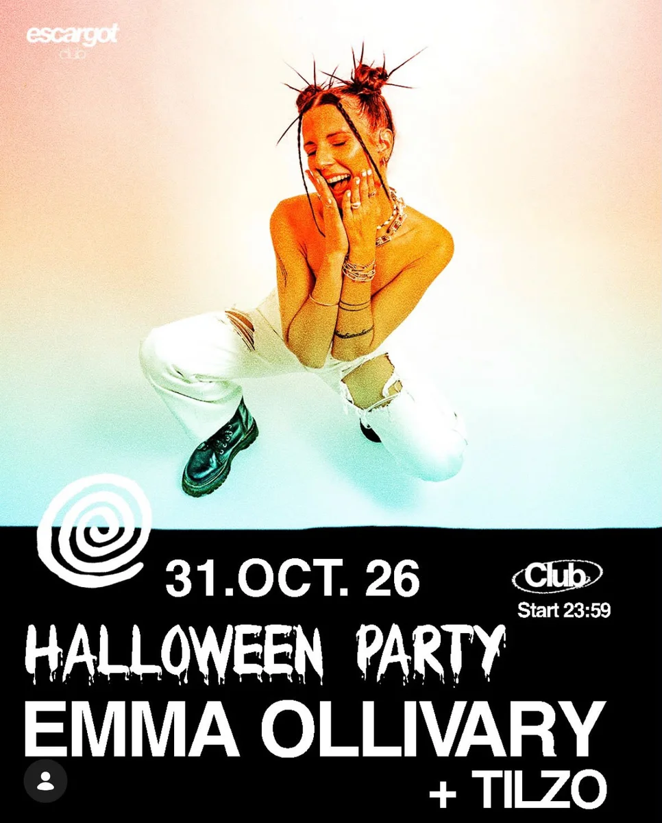 ESCARGOT with Emma Ollivary - Halloween Party
