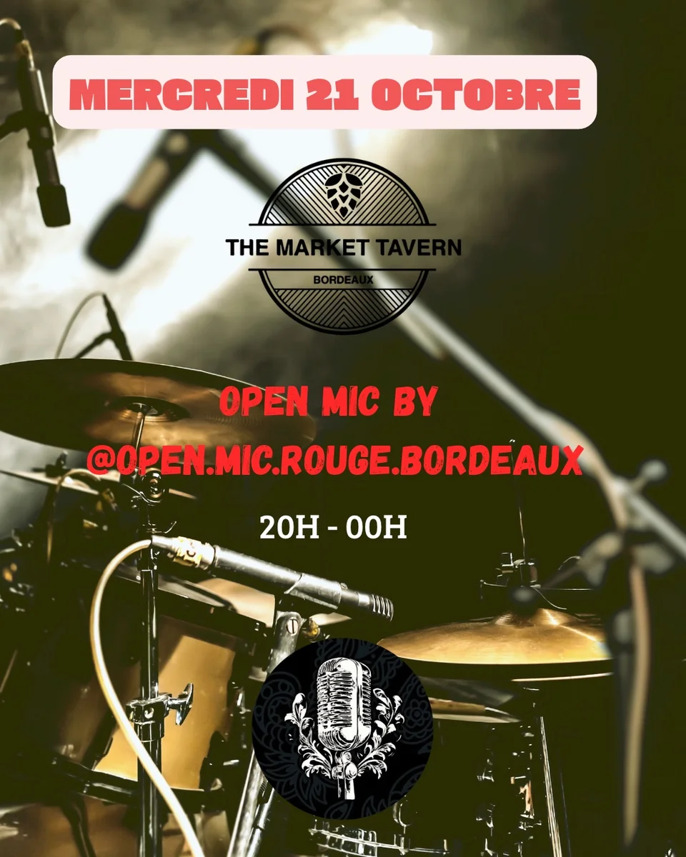 Open Mic by @open.mic.rouge.bordeaux