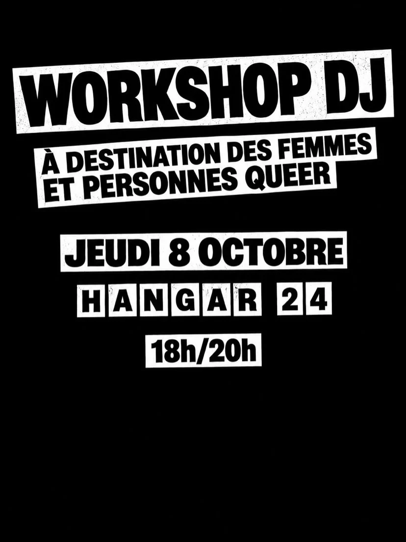 DJ Workshop for women and queer people