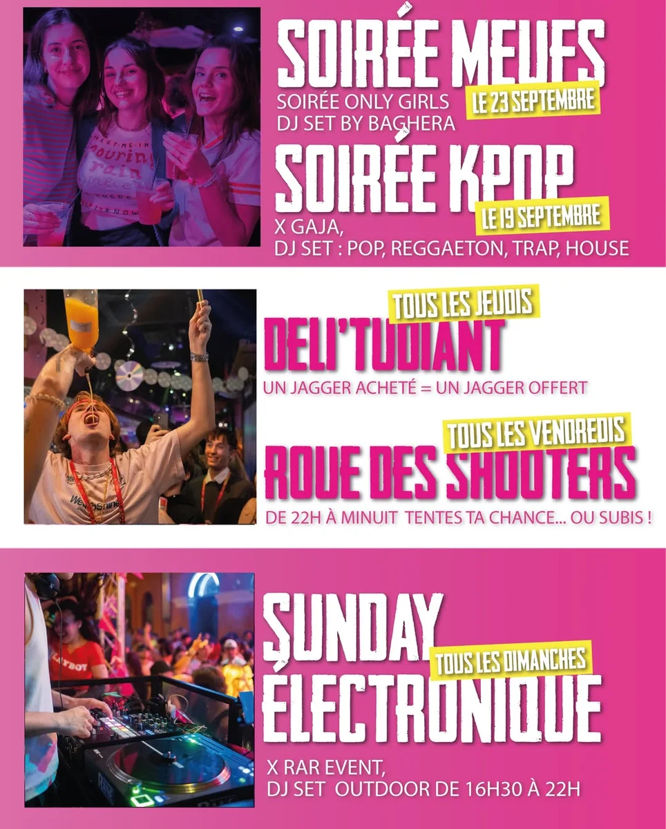 Soirée 80'/90'/2000's au Delirium Café