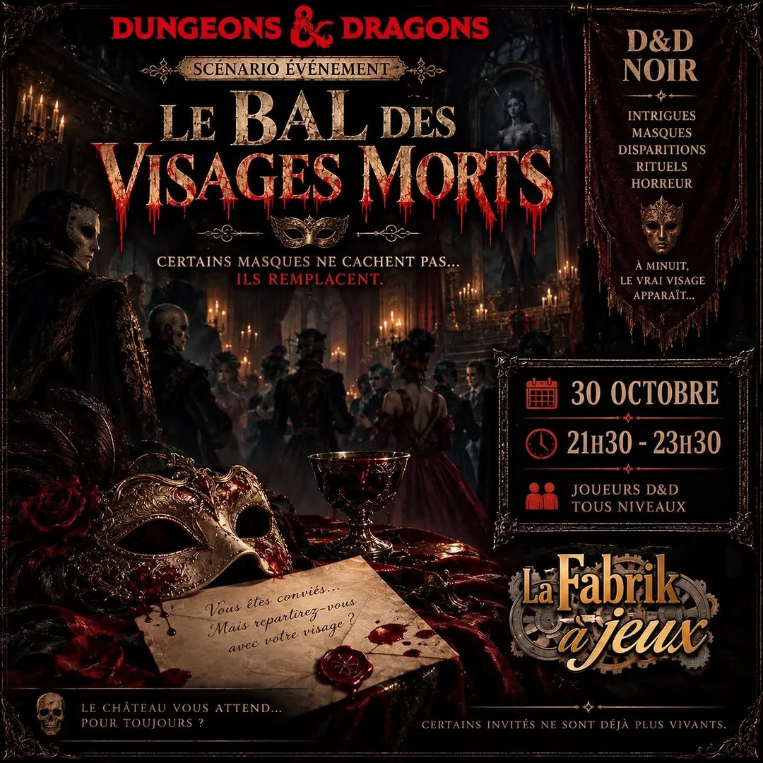 Dead Faces Ball - D&D Dark
