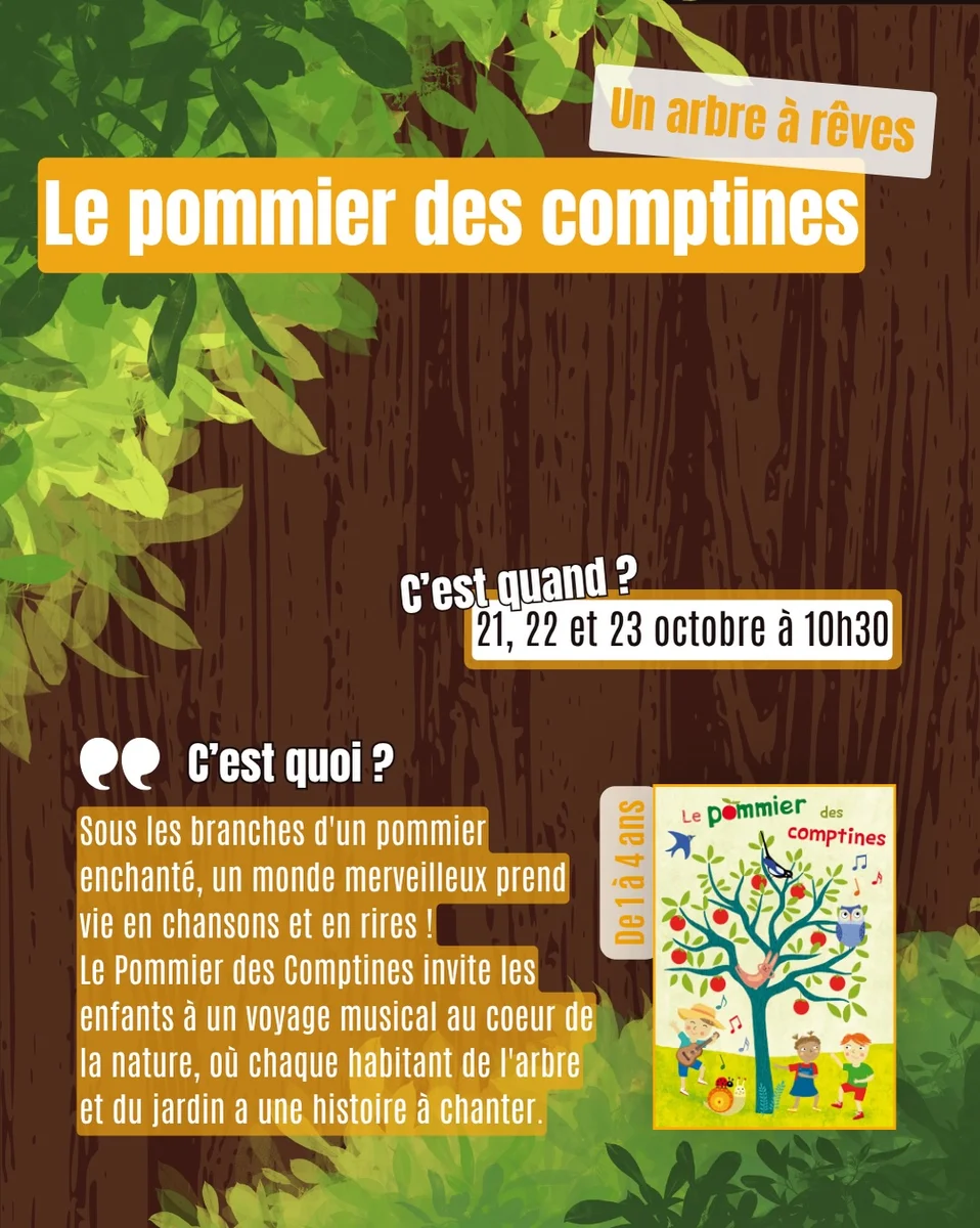 Le Pommier des comptines — Un arbre à rêves