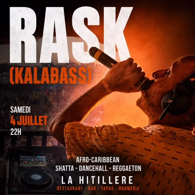 DJ set RASK (Kalabass) – soirée Afro-Caribbean à La Hitillère