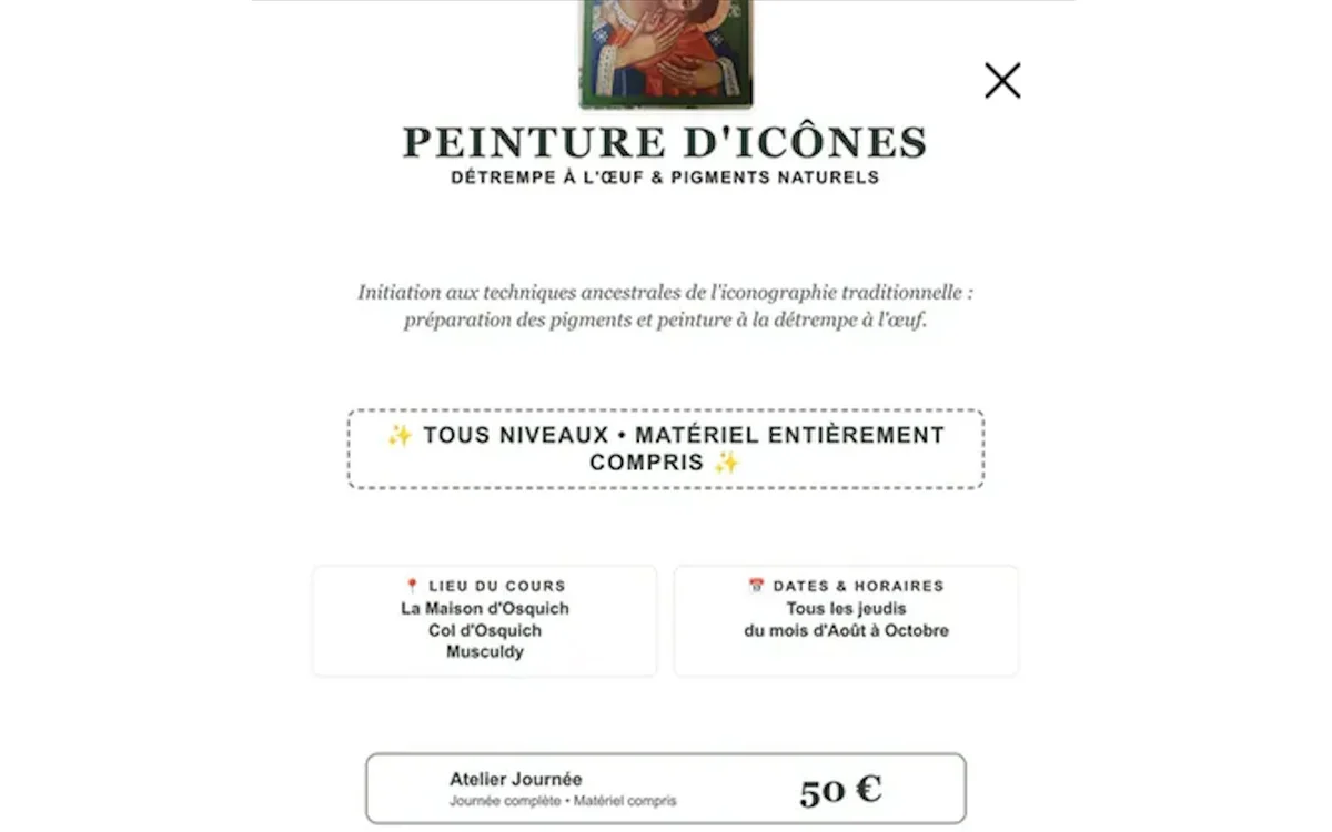 Workshop: Icon Painting