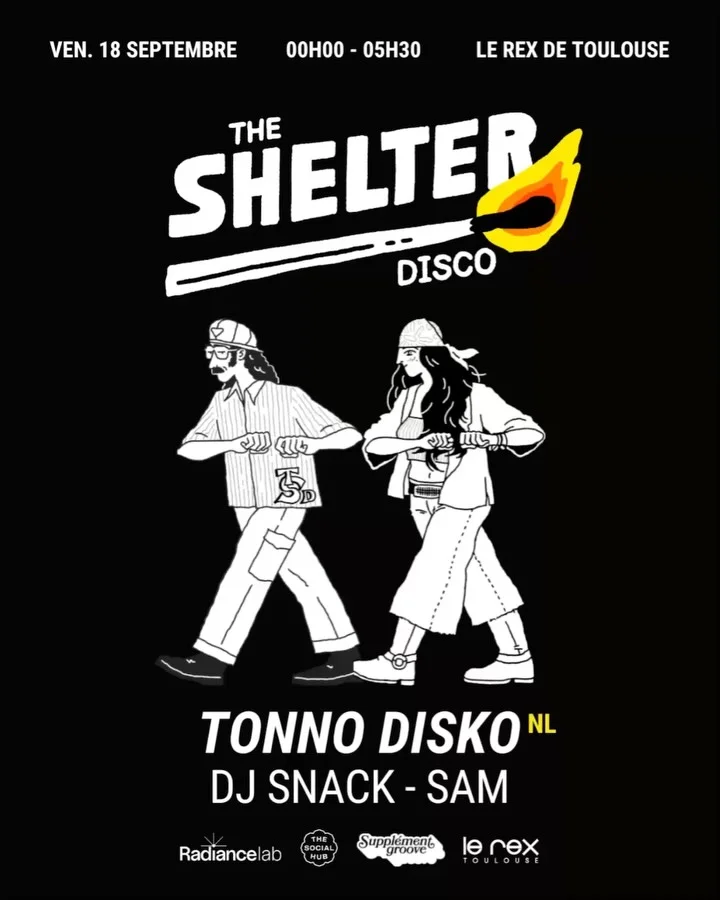 Edición de Regreso de Shelter Disco con Tonno Disko, DJ Snack & Sam