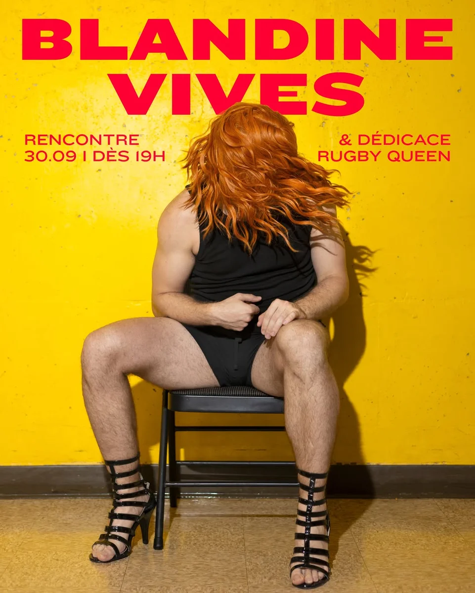 Meet & greet signing session for RugbyQueen by Blandine Vives