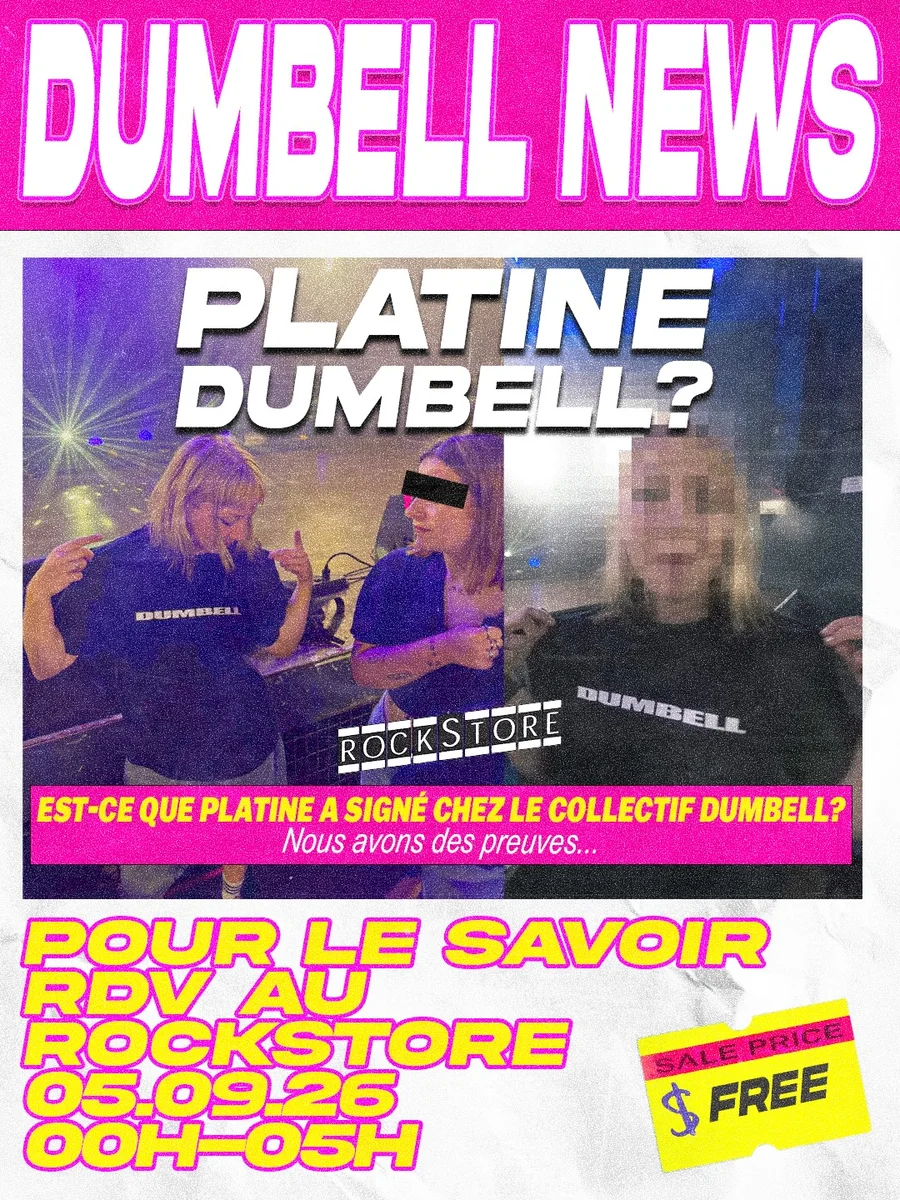 Fiesta de cumpleaños de Dumbell con @platine.love en el Rockstore