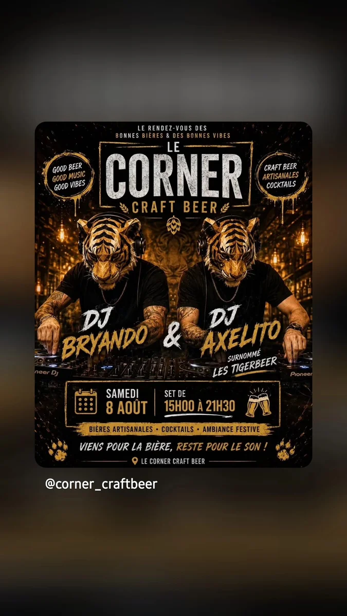 Craft Beer Night & DJ Sets with Bryando & Axelito at Corner Craft Beer