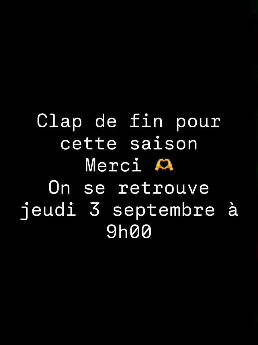 Reprise et fin de saison