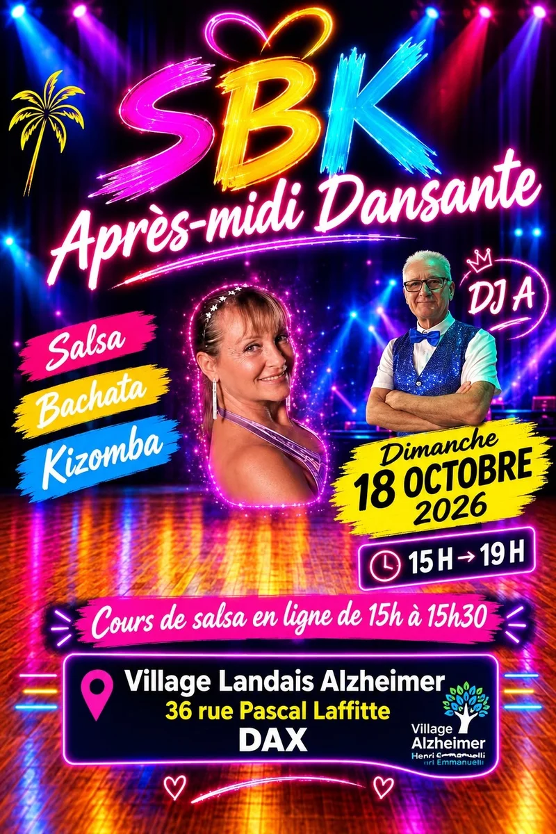 Un après-midi danse latine au Village Landais Alzheimer