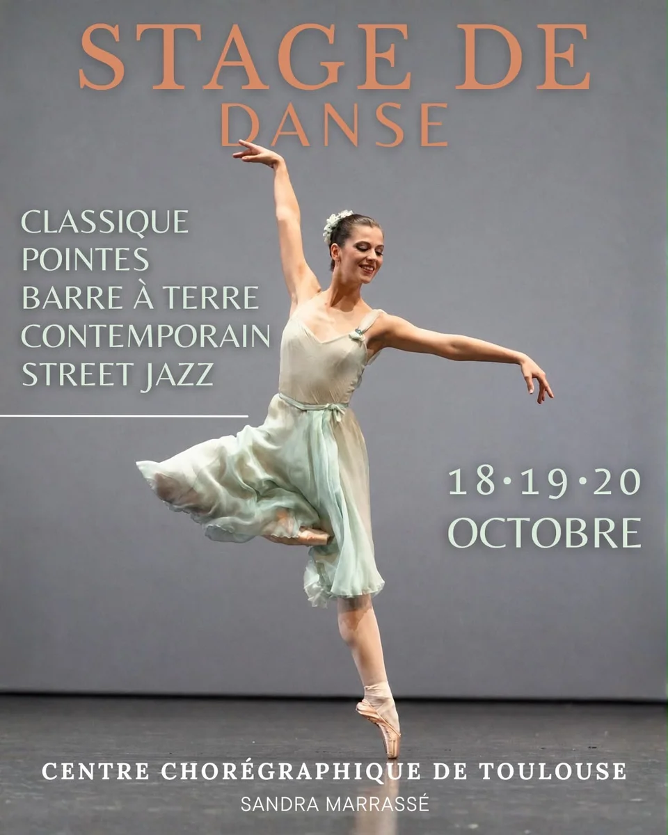 Stage de danse – Vacances de Toussaint 2026