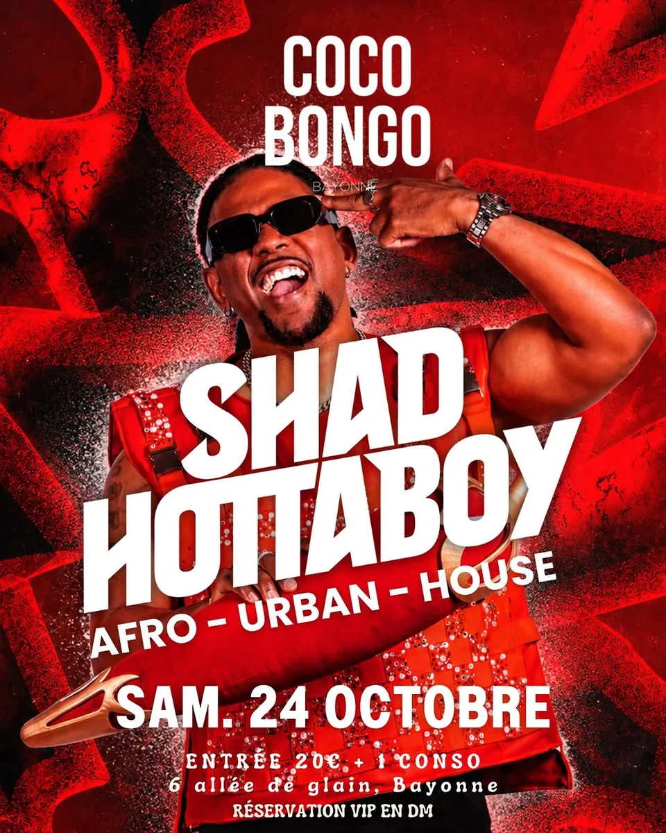 Afro-Urban House Party with Shad Hottaboy