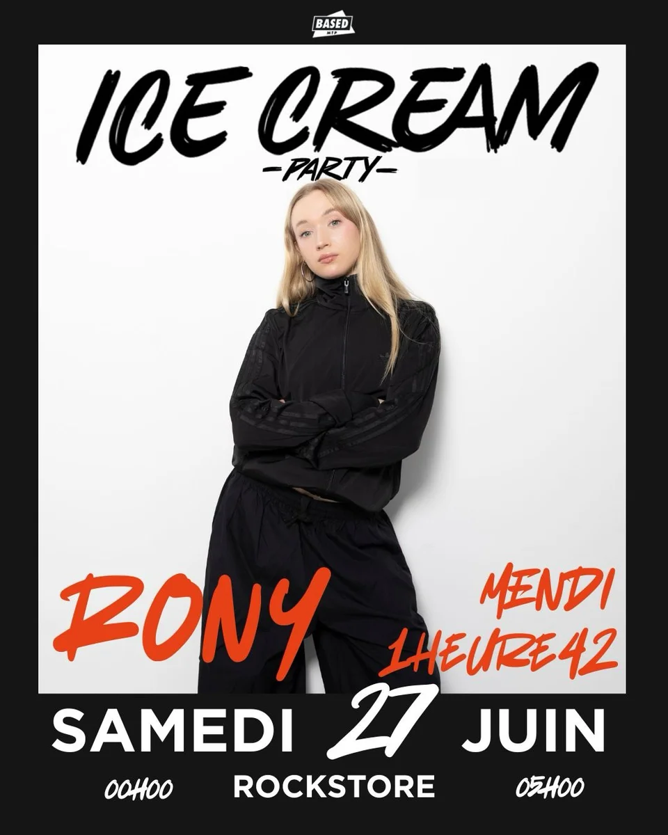 ICE CREAM Party en Rockstore (noche de rap)