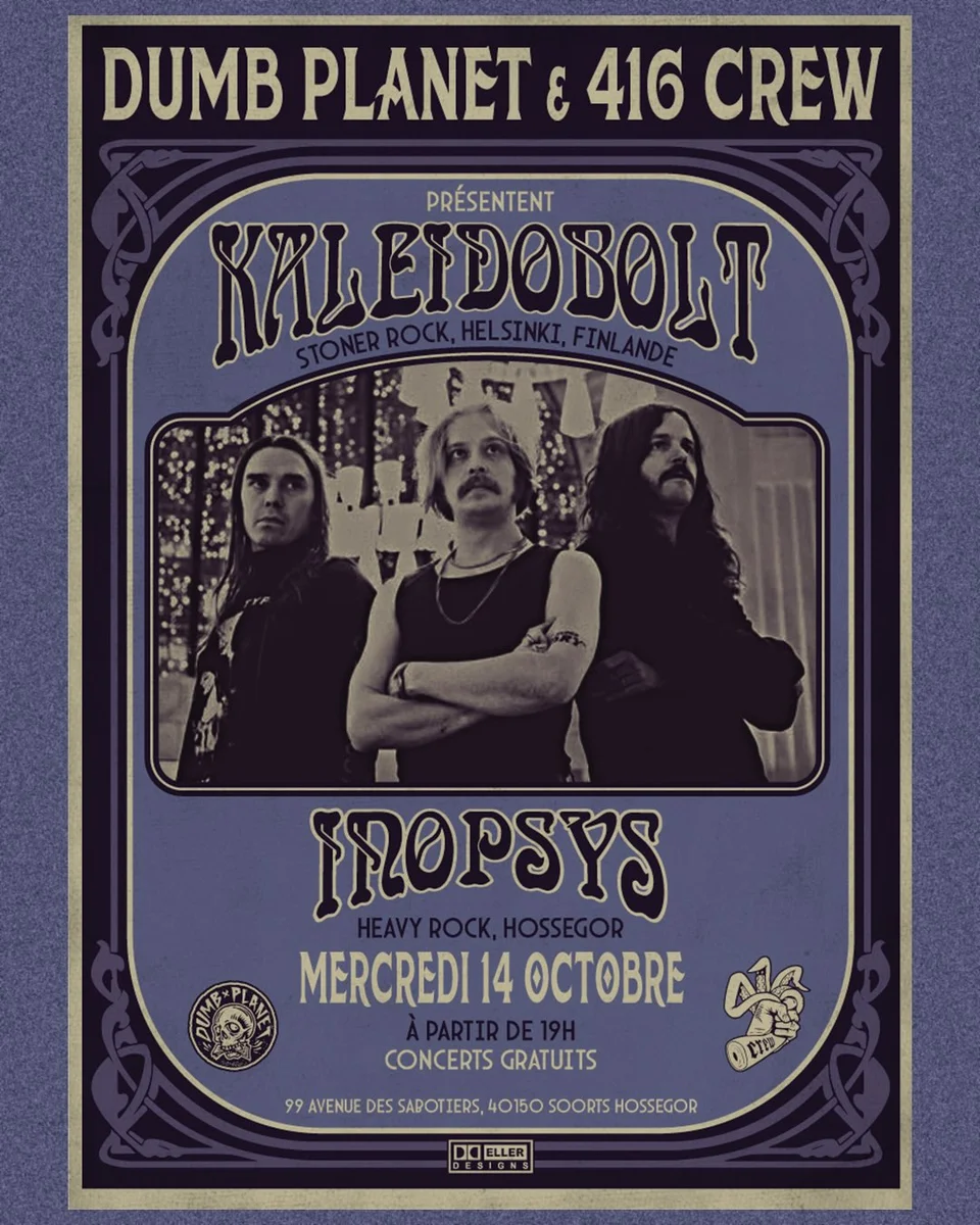 Concert Kaleidobolt & Inopsys à Hossegor